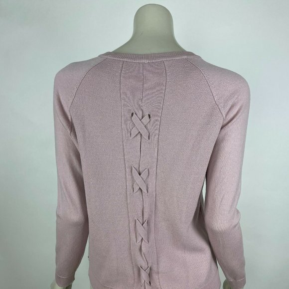 Lululemon Tied To You Sweater Long Sleeve Pink - Picture 7 of 8